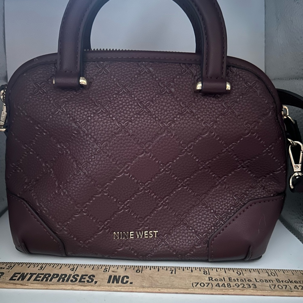 Nine West Plum Satchel